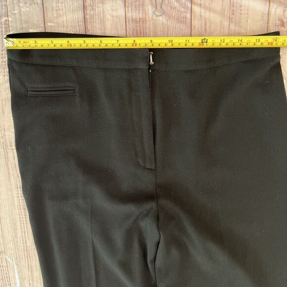 Jones New York Sport Stretch Dress Pants Womens  Black Straight Leg Size 12 - Picture 4 of 9